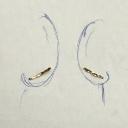 Eden martellées or jaune – Image 3