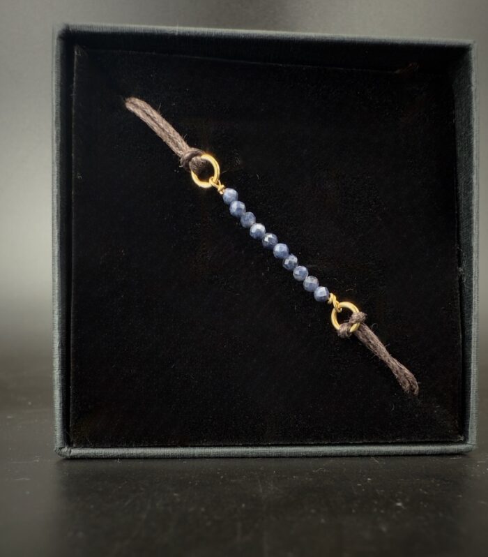 Fil d'Ariane Saphir Bleu